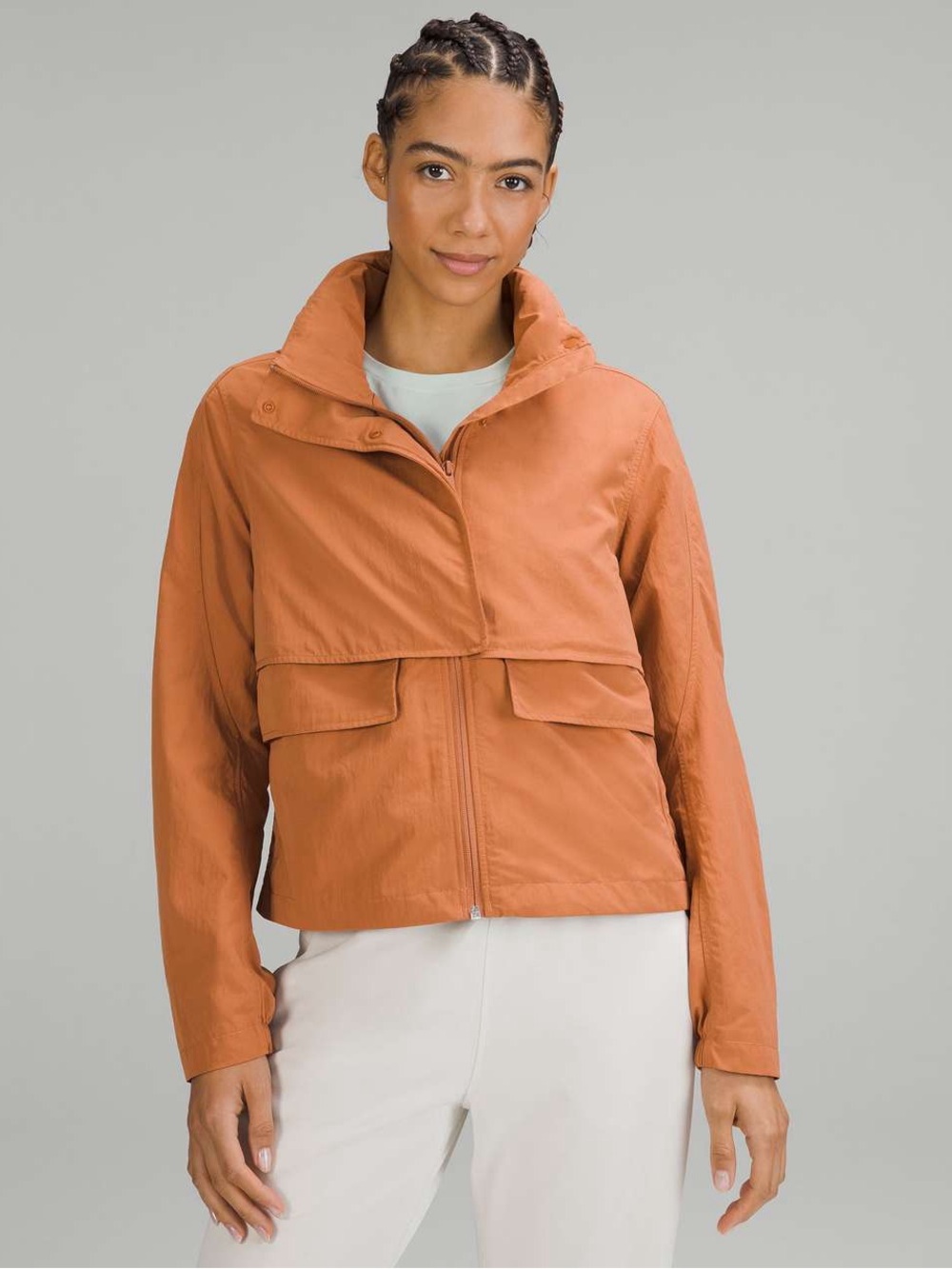 Lululemon Always Effortless Jacket in Desert Sun • Size 4